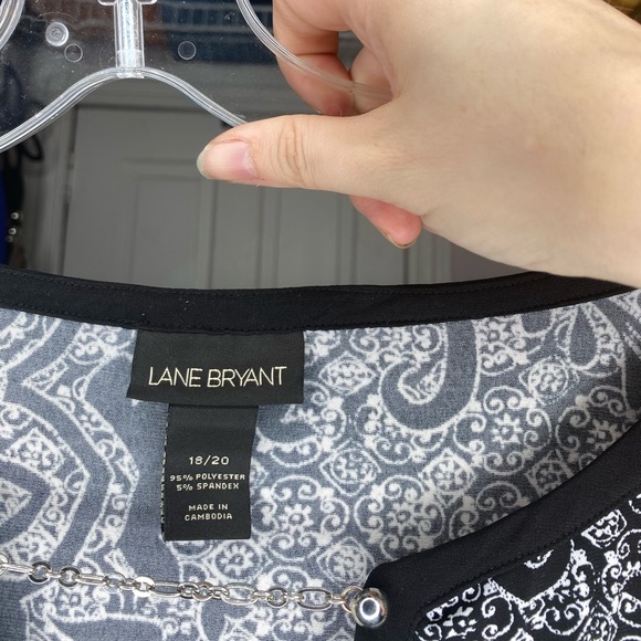 Lane Bryant Long Sleeve Blouse Size 18 / 20 - Picture 5 of 6